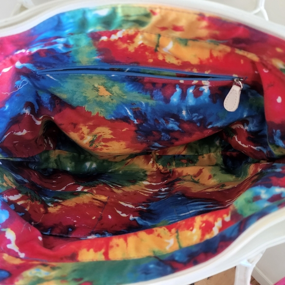 NWT Baekgaard Pearl  White Genuine  Patent Leather Tote - Picture 5 of 14